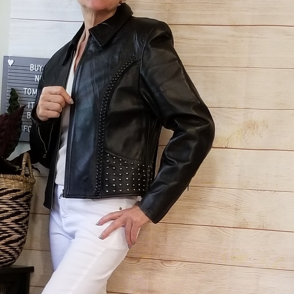 Flying Bikes Oakwood Leather Jacket